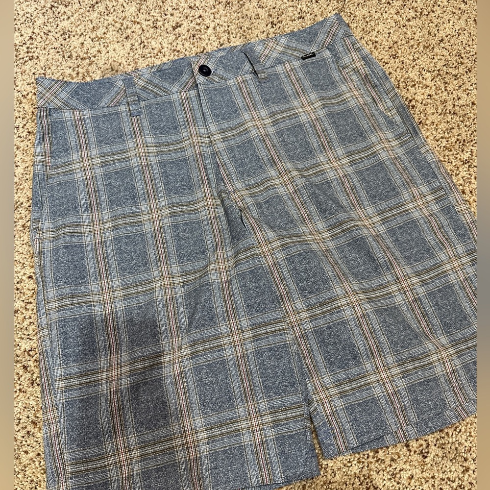 EUC Travis Mathew plaid shirts